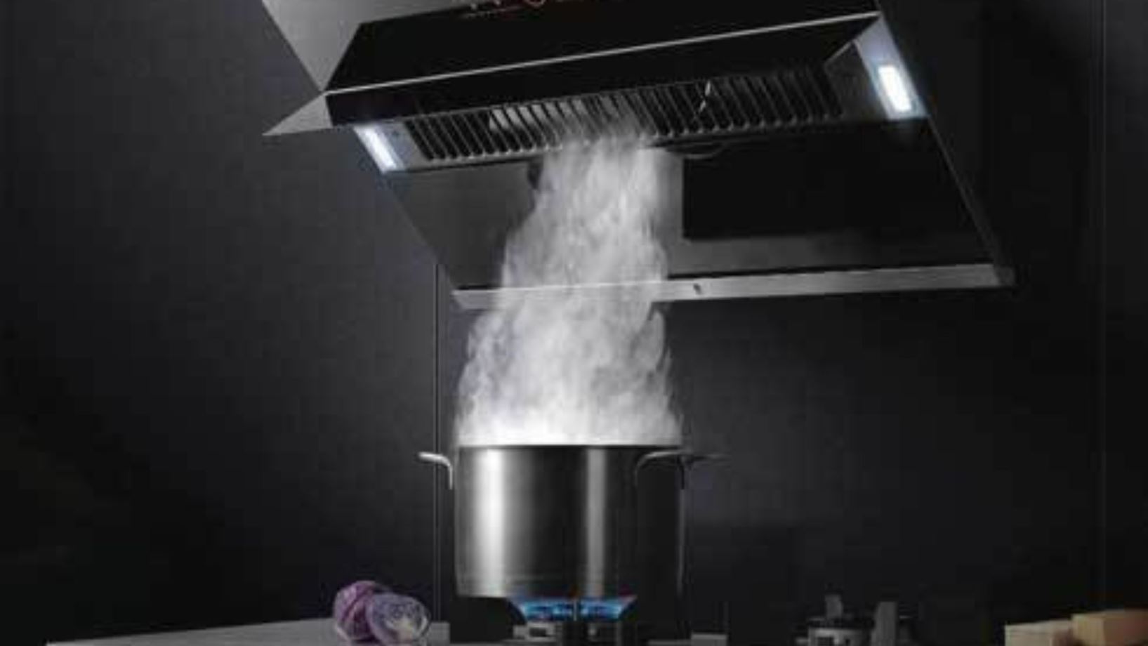 How does kitchen chimney work